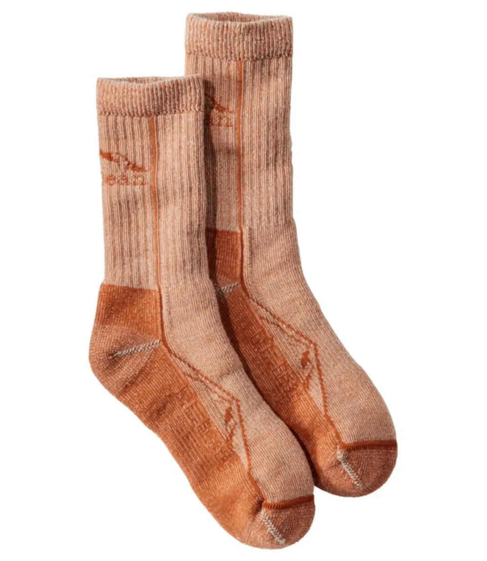 "Adults' Cresta Wool Midweight Hiking Socks, Crew"-L.L.Bean Discount