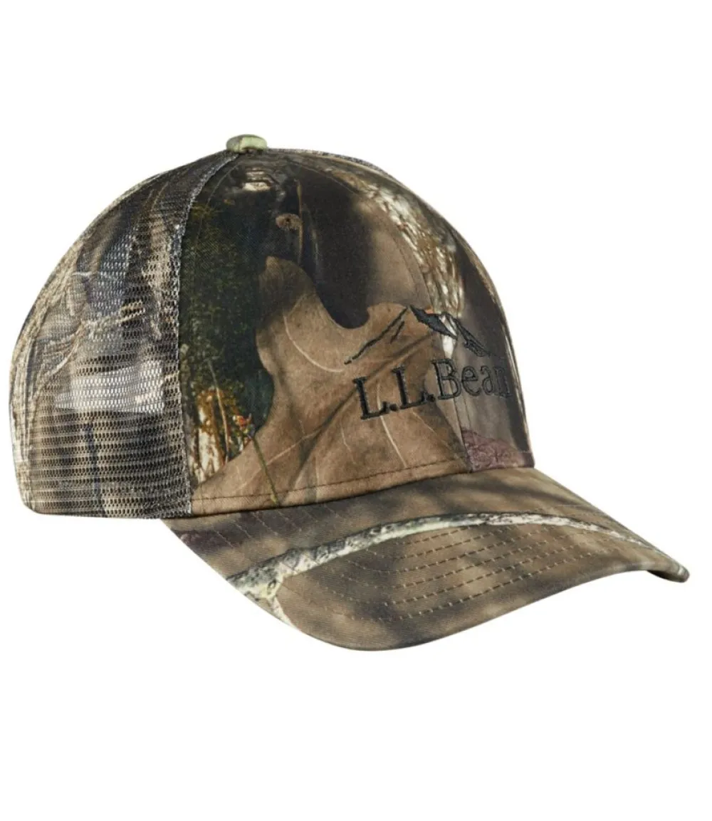 "Adults' Camouflage Trucker Hat"-L.L.Bean Hot