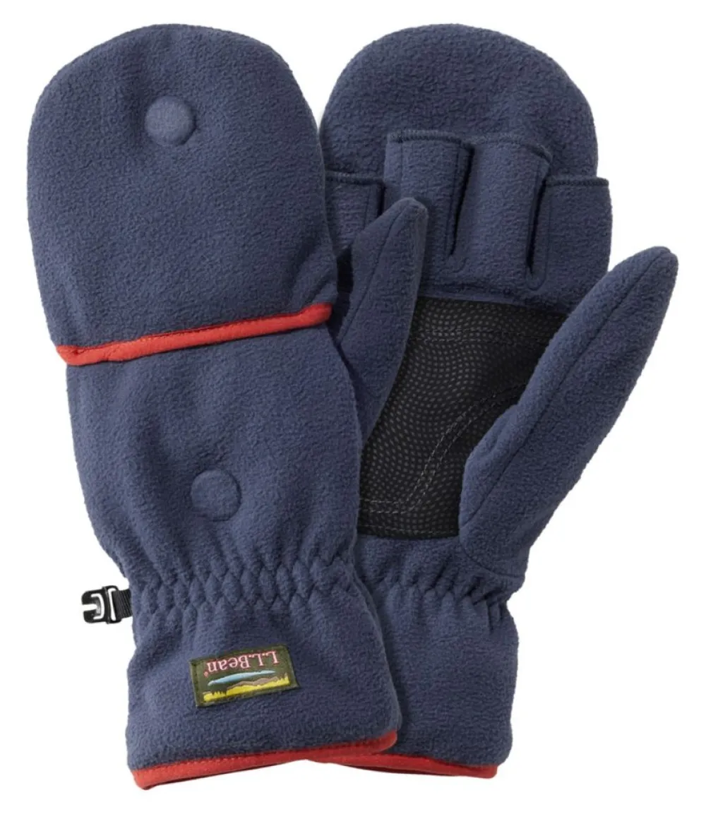 "Adults' Mountain Classic Convertible Fleece Mitten"-L.L.Bean Outlet