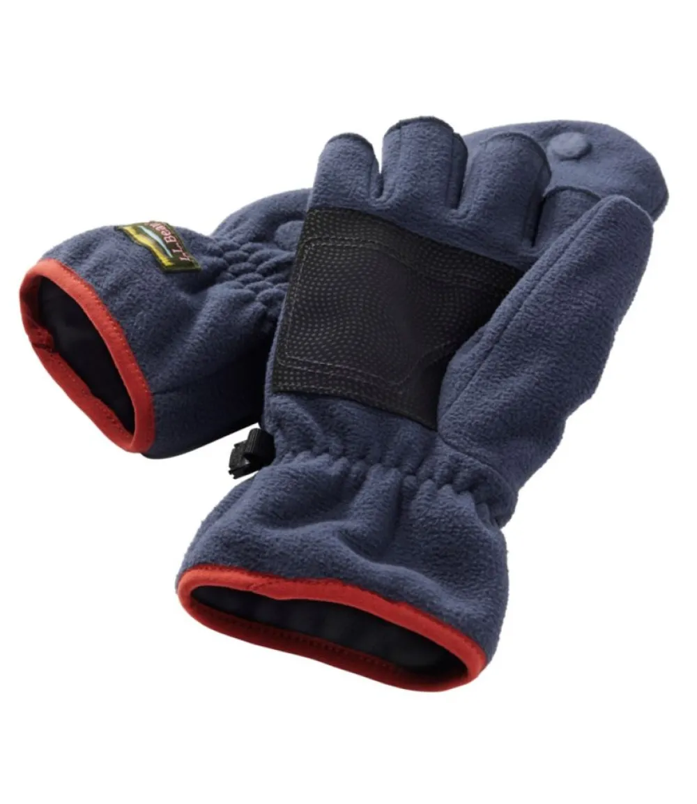 "Adults' Mountain Classic Convertible Fleece Mitten"-L.L.Bean Outlet