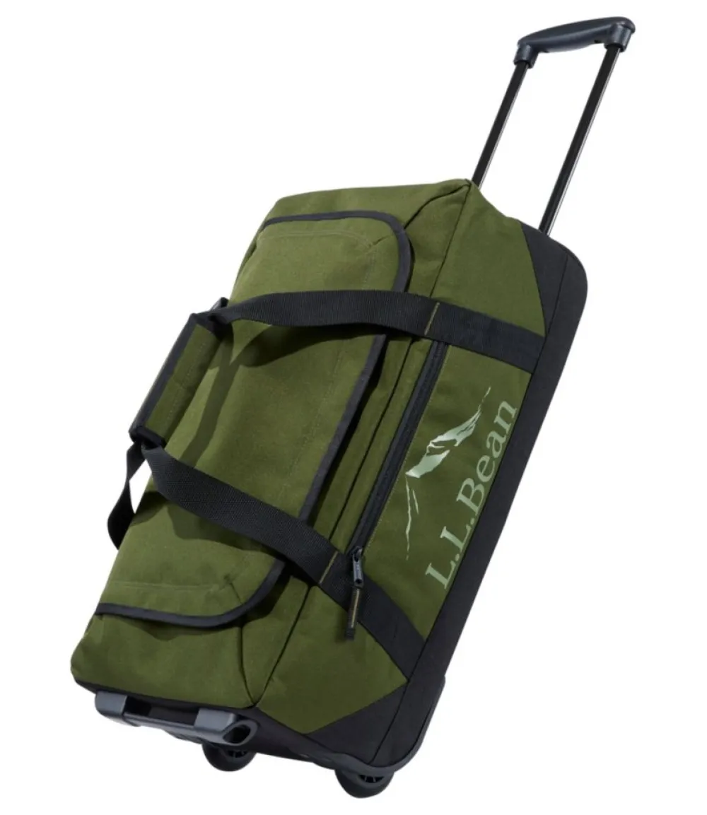 "Adventure Rolling Duffle Bag, Medium, 40L, Mountain Logo"-L.L.Bean Online