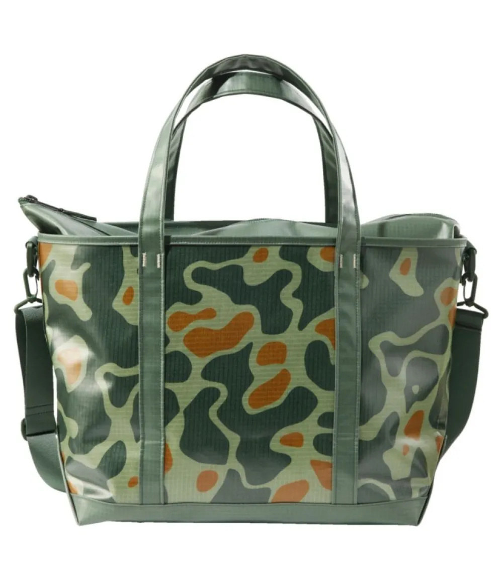 "Angler's Lightweight Tote, Print"-L.L.Bean Clearance