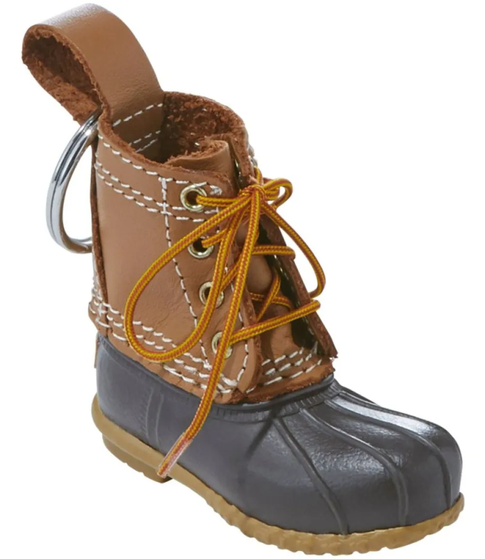 "Bean Boot Key Chain, Tan/Brown"-L.L.Bean Fashion