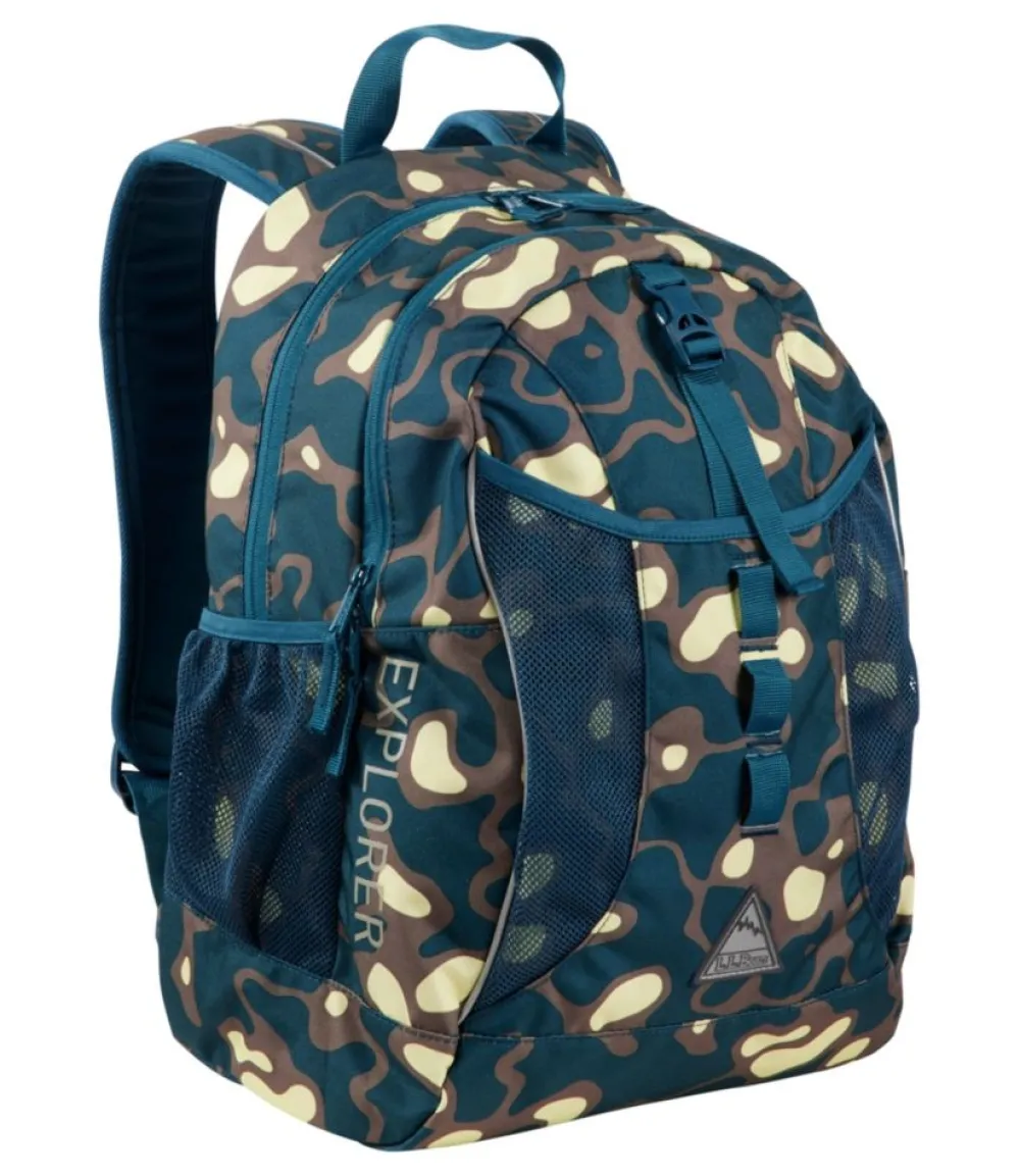 "Bean's Explorer Backpack, 25L, Print"-L.L.Bean Cheap