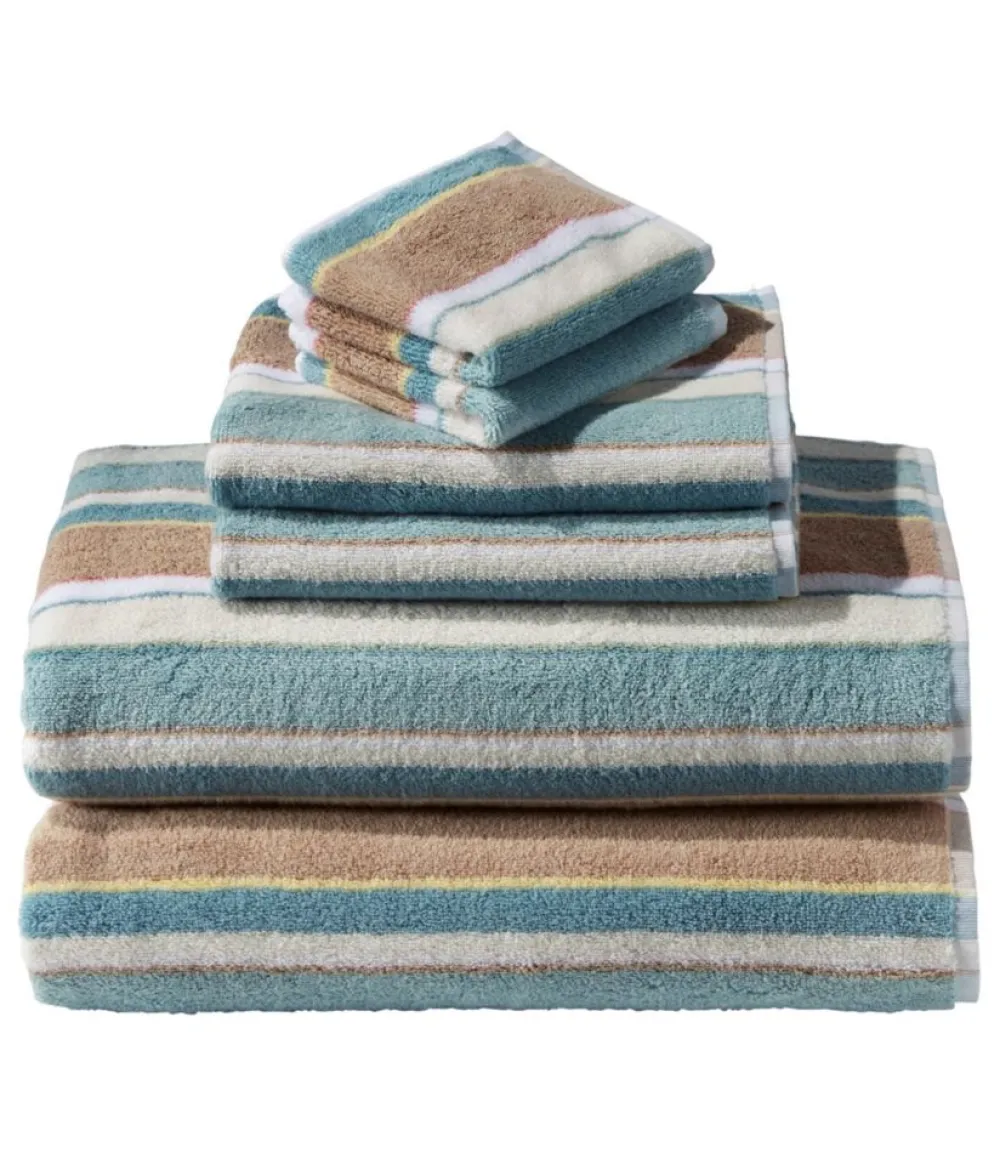 "Bean's Organic Cotton Towel Set, Stripe"-L.L.Bean Best