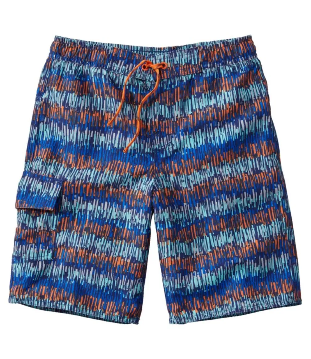 "Boys' BeanSport Swim Shorts, Print"-L.L.Bean Hot