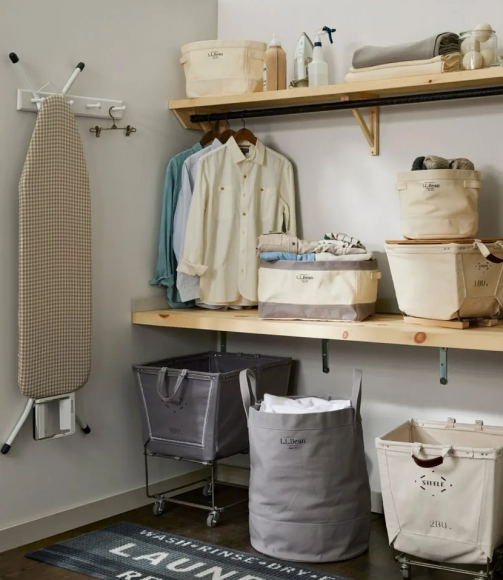 "Canvas Laundry Storage Tote"-L.L.Bean Best