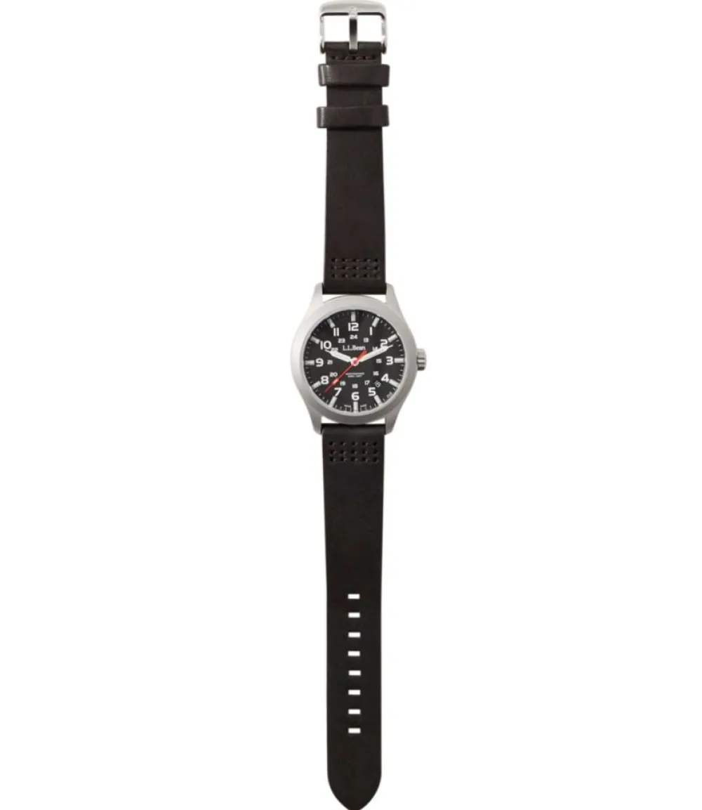 "Casco Bay Self-Illuminating Field Watch. 40mm"-L.L.Bean Discount