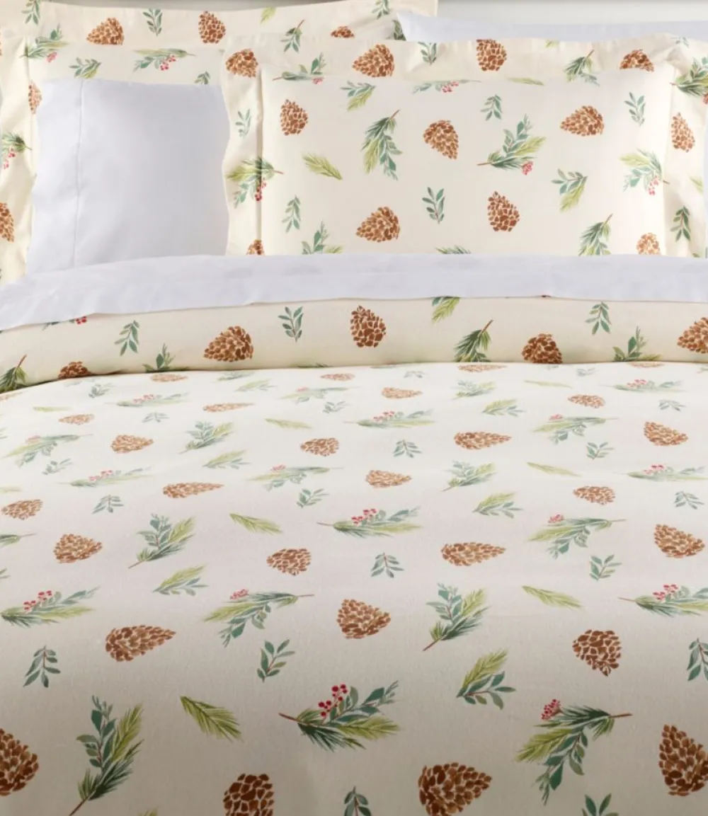 " Flannel Comforter Cover Collection"-L.L.Bean Online