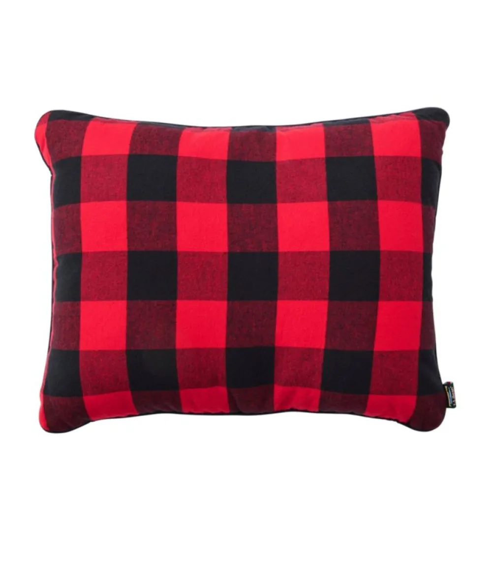 "Flannel Camp Pillow"-L.L.Bean Clearance