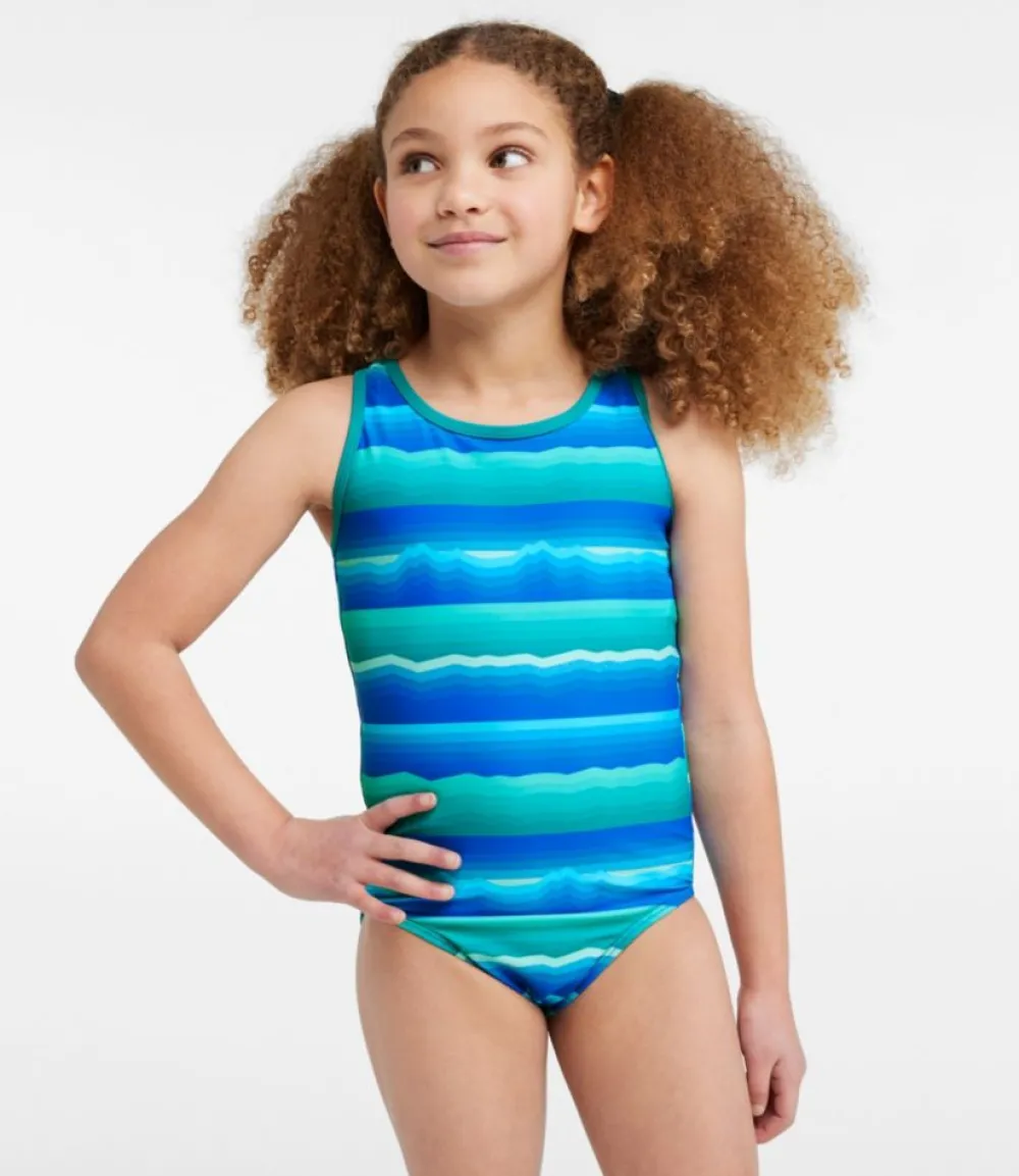 "Girls' Watersports Swimwear, One-Piece"-L.L.Bean Clearance