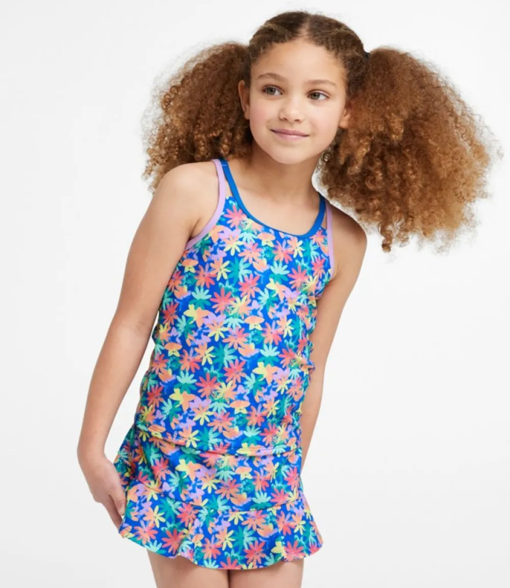 "Girls' Watersports Swimwear, Tankini Skirt Set"-L.L.Bean Best