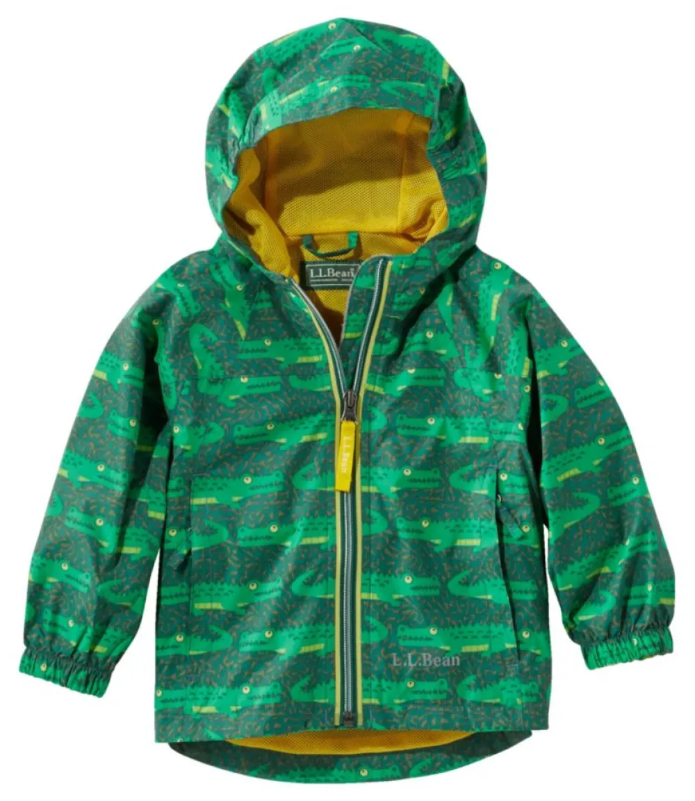 "Infants' and Toddlers' Discovery Rain Jacket, Print"-L.L.Bean Flash Sale