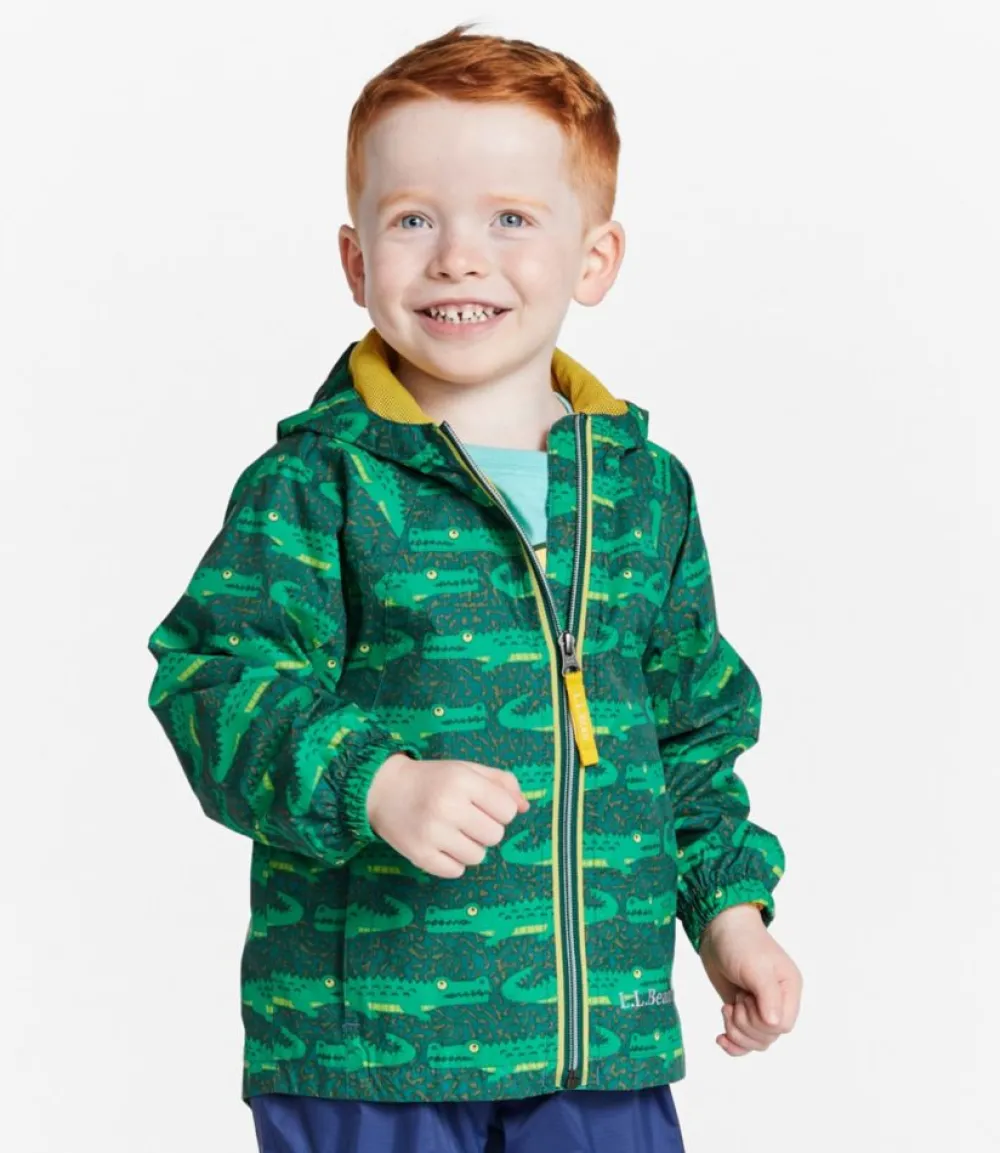 "Infants' and Toddlers' Discovery Rain Jacket, Print"-L.L.Bean Flash Sale