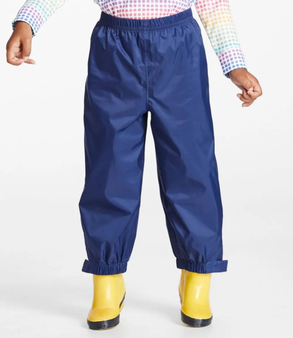 "Infants' and Toddlers' Discovery Rain Pants"-L.L.Bean Clearance