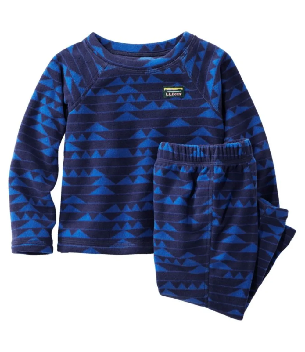 "Infants' and Toddlers' Fitness Fleece Long-Sleeve Tee/Pants Set"-L.L.Bean Fashion