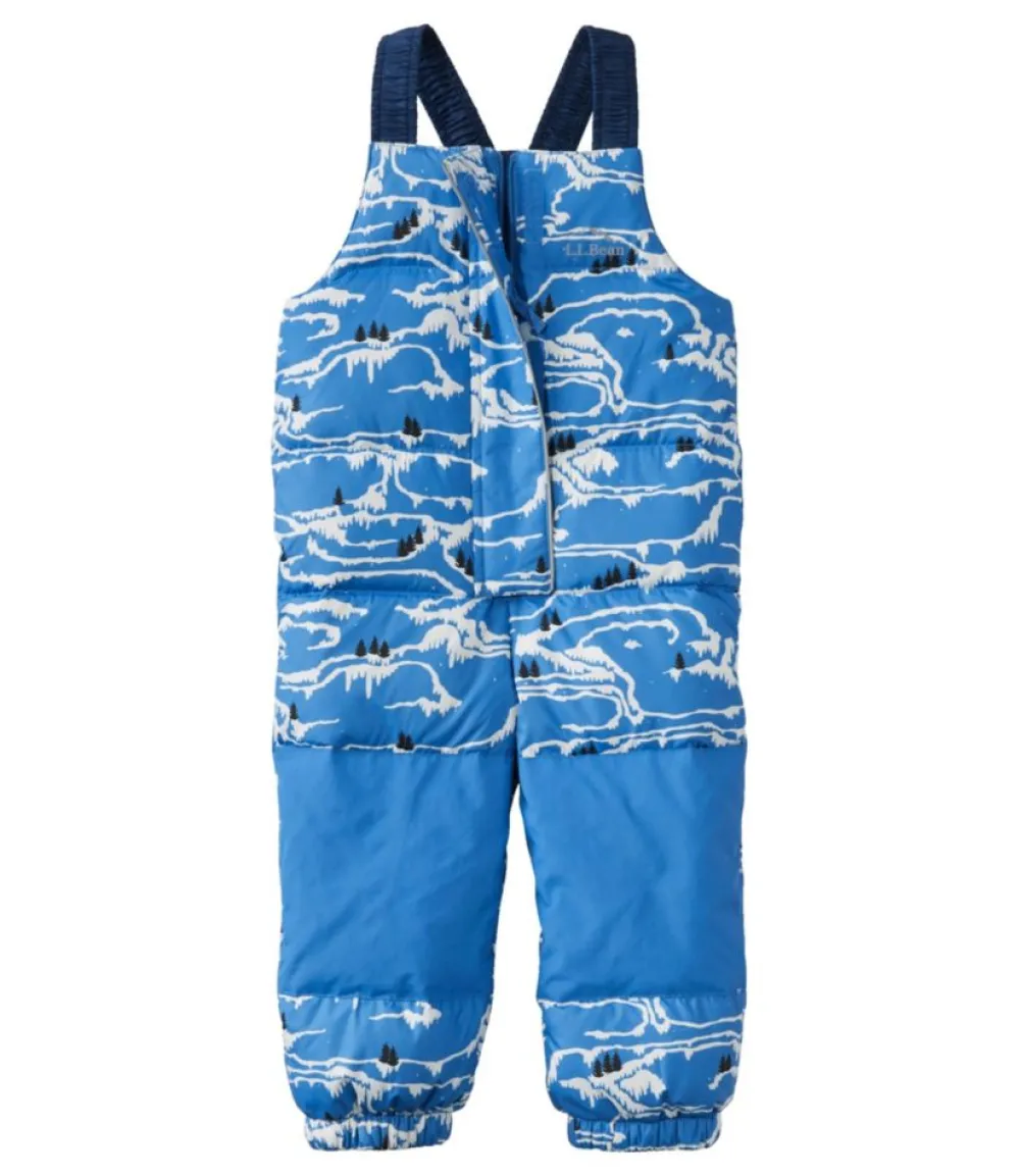 "Infants' and Toddlers' Down Snow Bibs, Print"-L.L.Bean Fashion