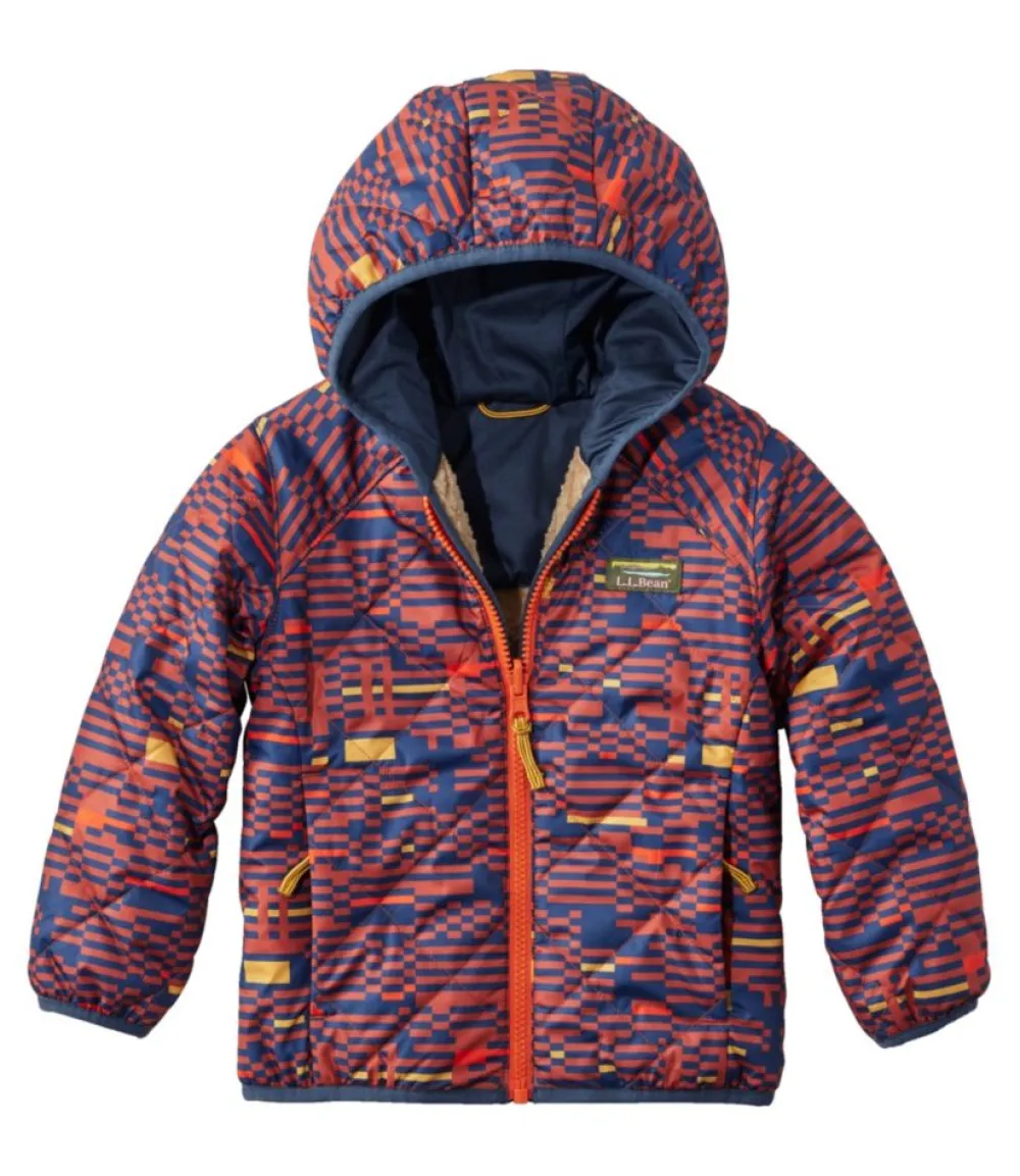 "Infants' and Toddlers' Mountain Bound Reversible Hooded Jacket, Print"-L.L.Bean Clearance