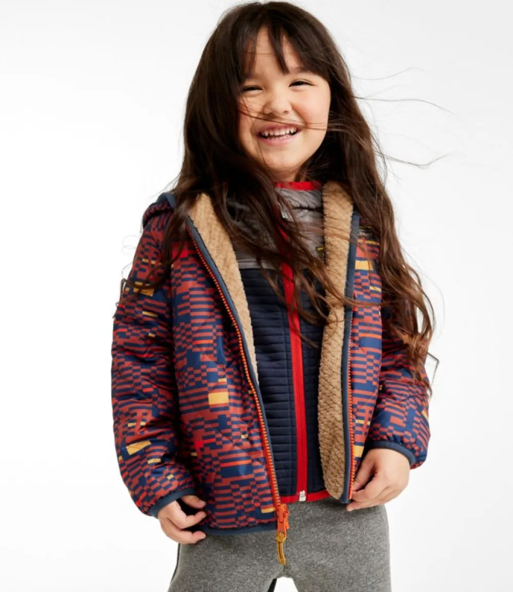 "Infants' and Toddlers' Mountain Bound Reversible Hooded Jacket, Print"-L.L.Bean Clearance