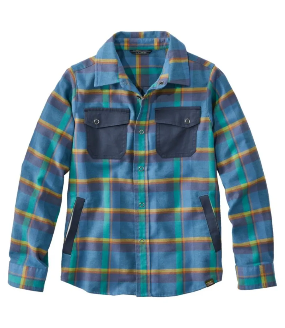 "Kids' BeanFlex All-Season Flannel Shirt"-L.L.Bean Best