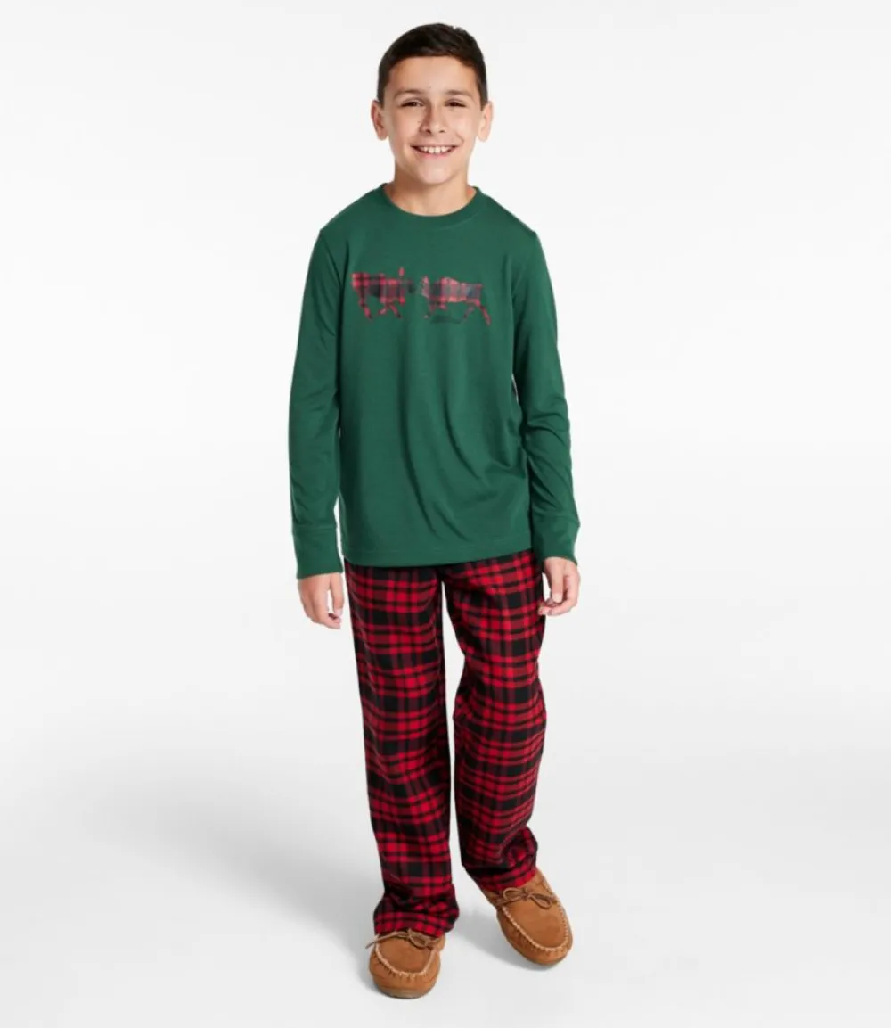 "Kids' Flannel Pajamas"-L.L.Bean Clearance