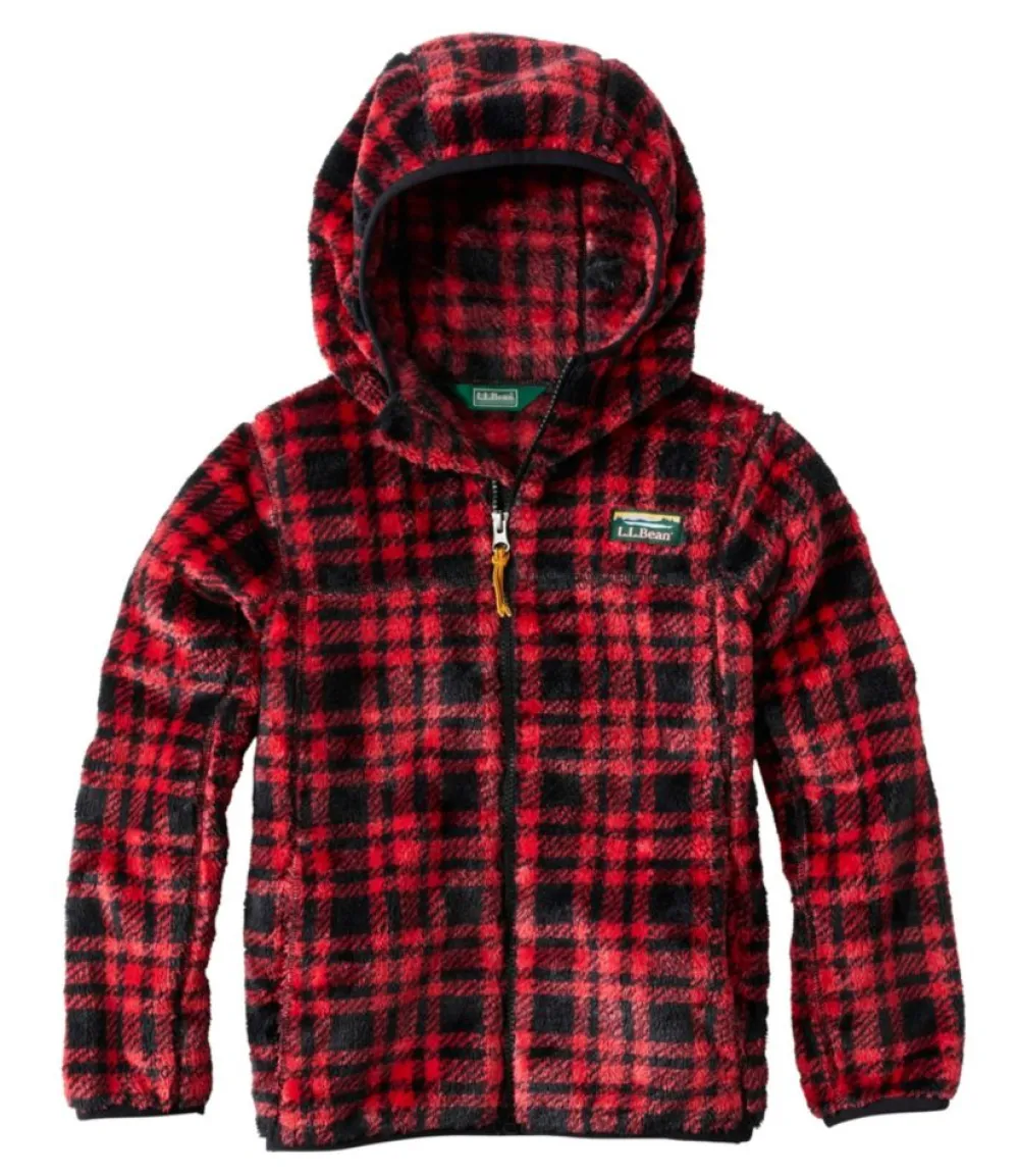 "Kids' Hi-Pile Fleece, Print"-L.L.Bean New