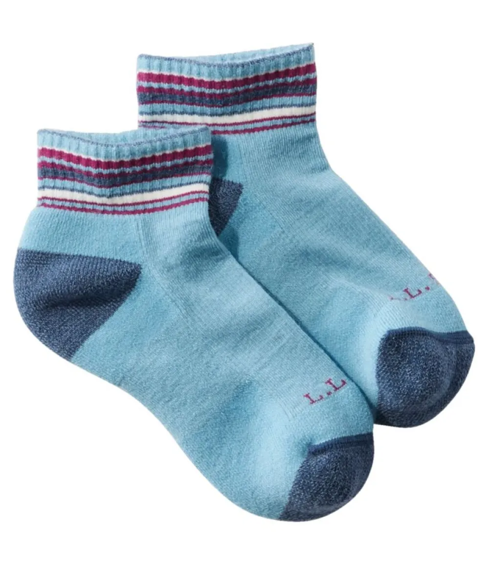 "Kids' Katahdin Socks, Quarter-Crew"-L.L.Bean Hot