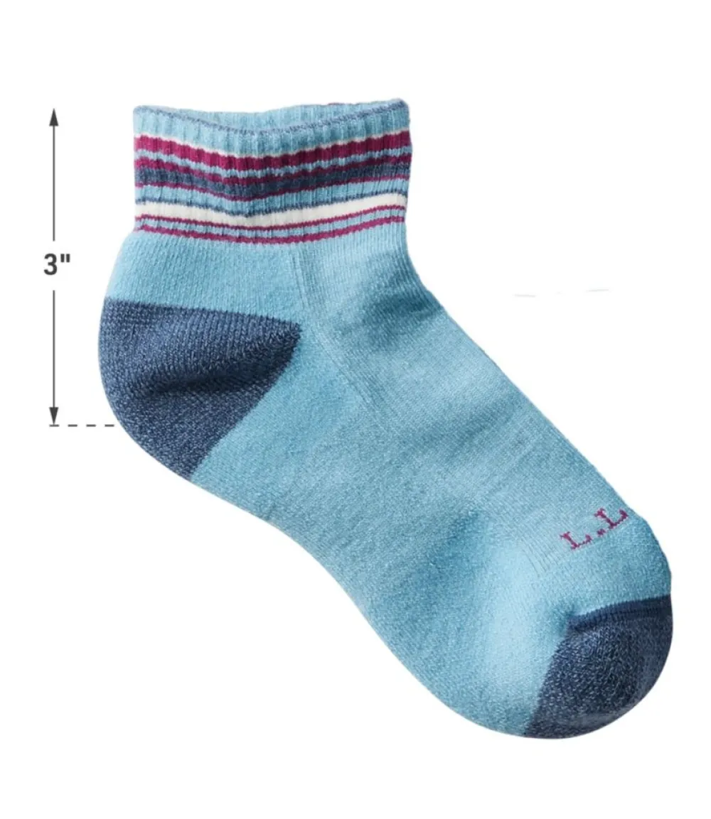 "Kids' Katahdin Socks, Quarter-Crew"-L.L.Bean Hot