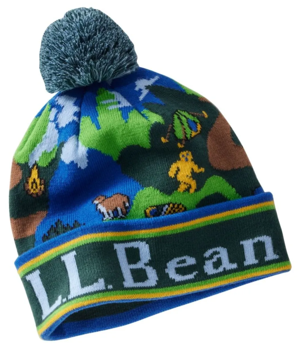 "Kids' Pom Hat, Landscape"-L.L.Bean Hot