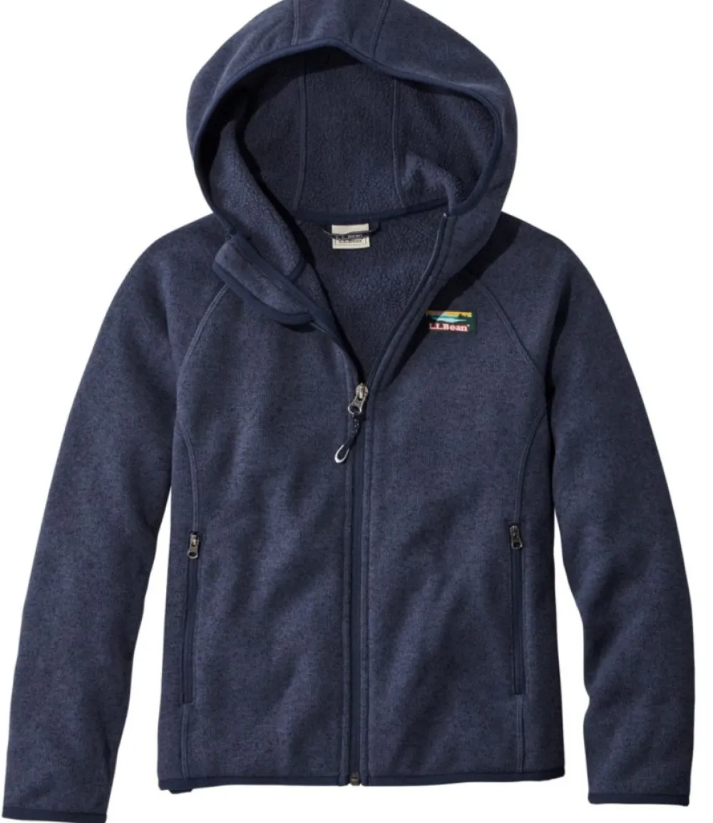 "Kids' Sweater Fleece, Hooded"-L.L.Bean Cheap