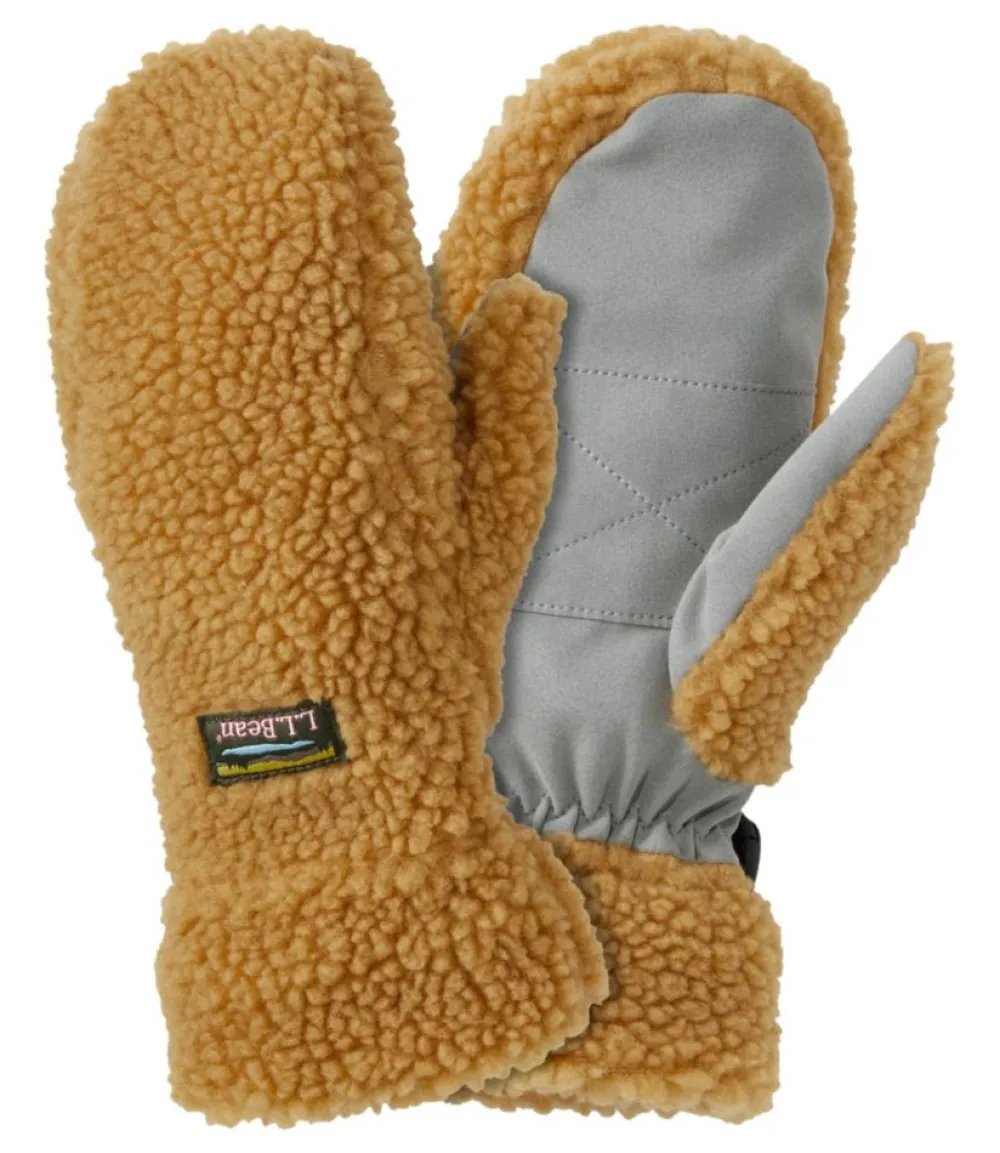 "Kids' Sherpa Mittens"-L.L.Bean Flash Sale