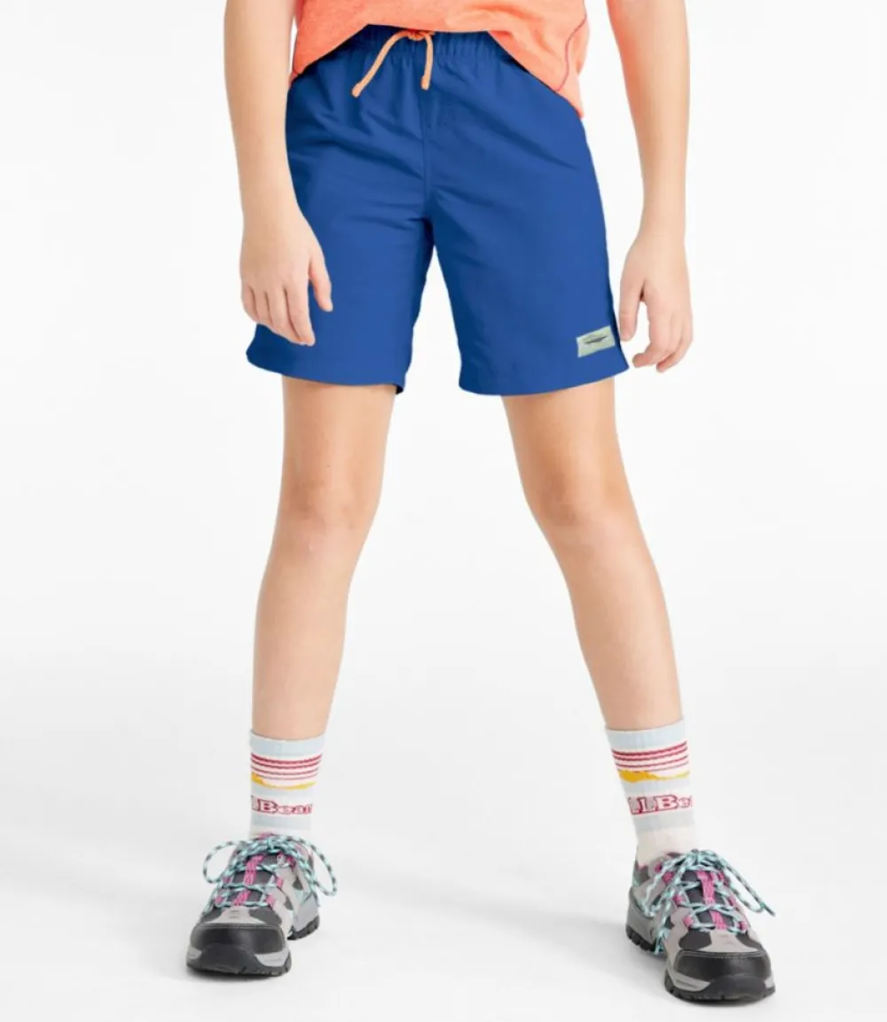 "Kids' Stowaway Shorts"-L.L.Bean New