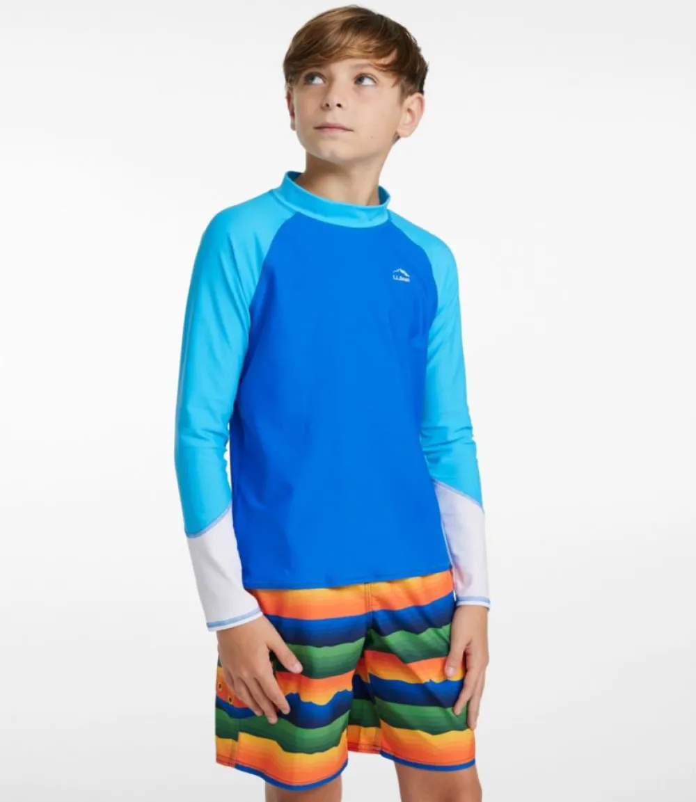 "Kids' Sun-and-Surf Swim Shirt"-L.L.Bean Outlet