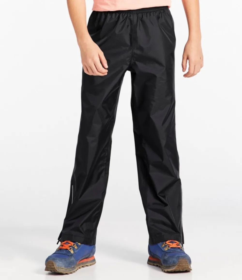 "Kids' Trail Model Rain Pants"-L.L.Bean Online