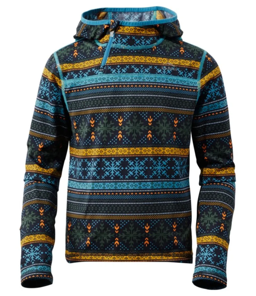 "Kids' Wicked Warm Long Underwear, Expedition-Weight Balaclava Print Top"-L.L.Bean Online