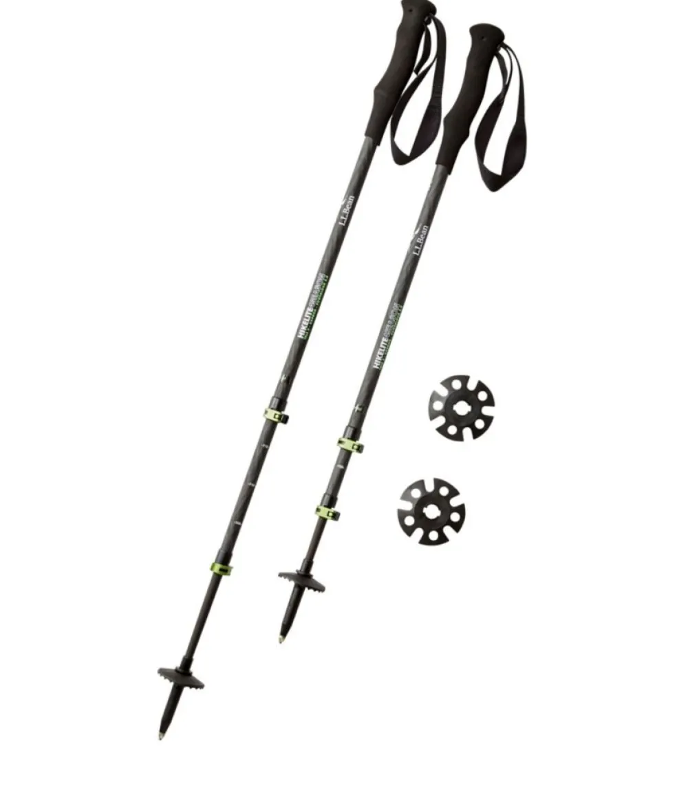 " Hikelite Four-Season Carbon Hiking Poles"-L.L.Bean Cheap