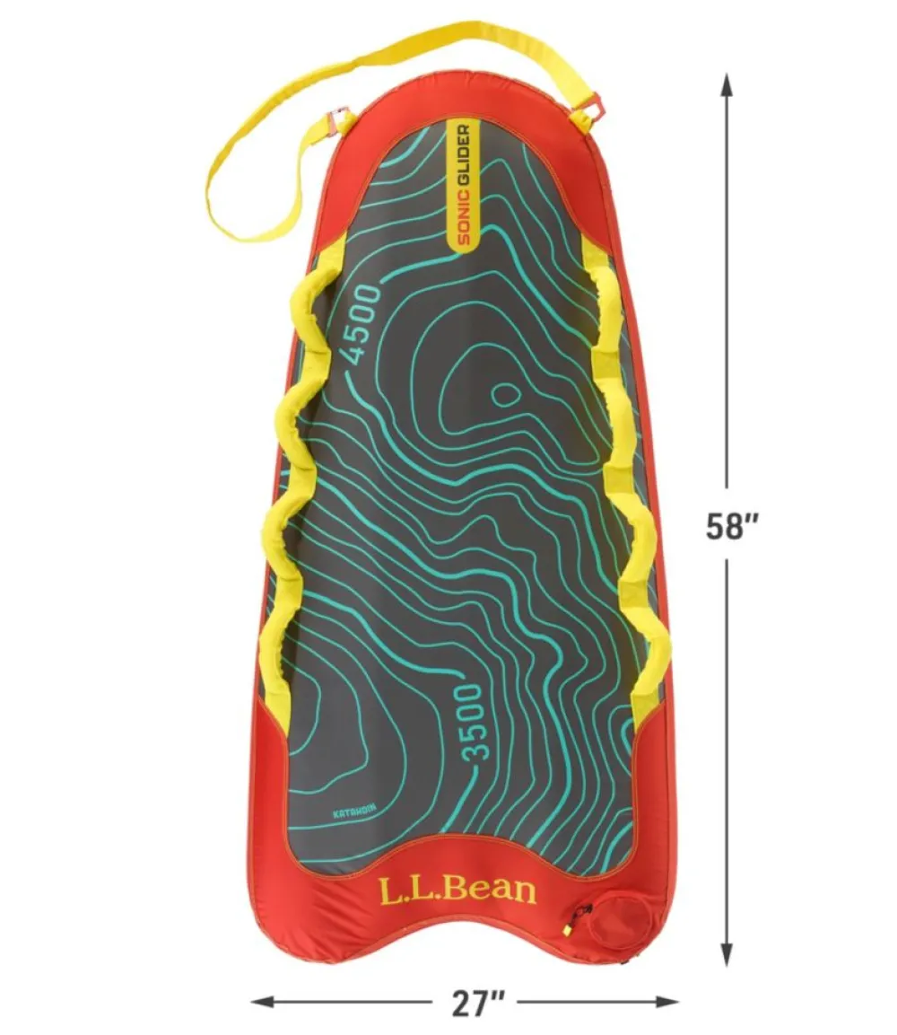 " Inflatable Sonic Glider Sled"-L.L.Bean Cheap