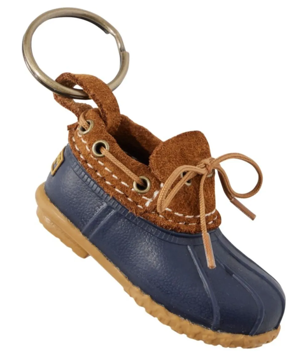 " Rubber Moc Key Chain"-L.L.Bean New