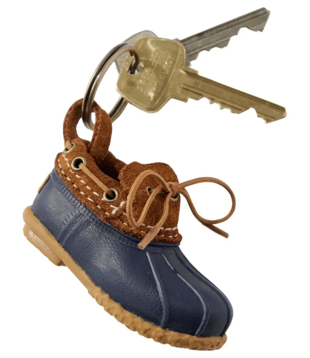 " Rubber Moc Key Chain"-L.L.Bean New