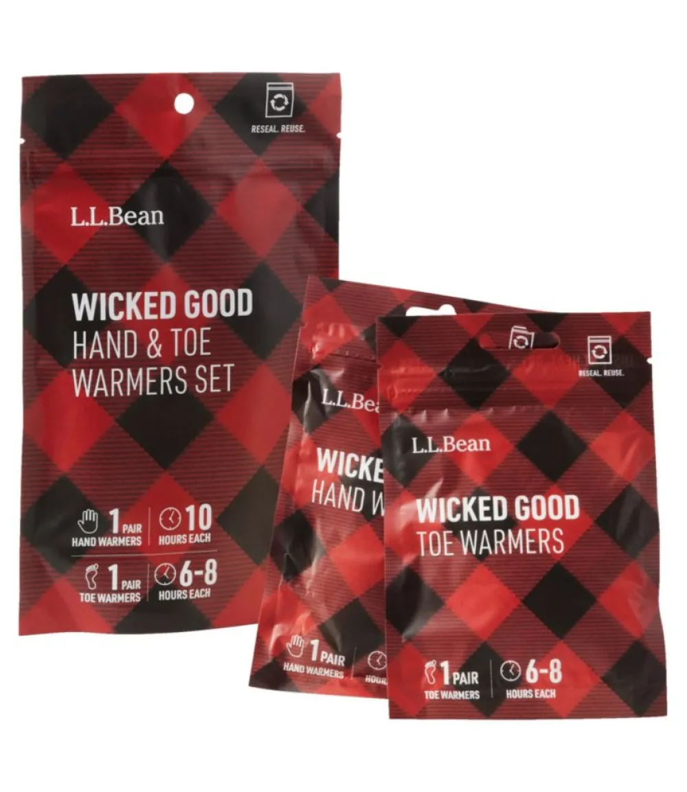 " Wicked Good Hand/Toe Warmers Combo Set"-L.L.Bean Cheap