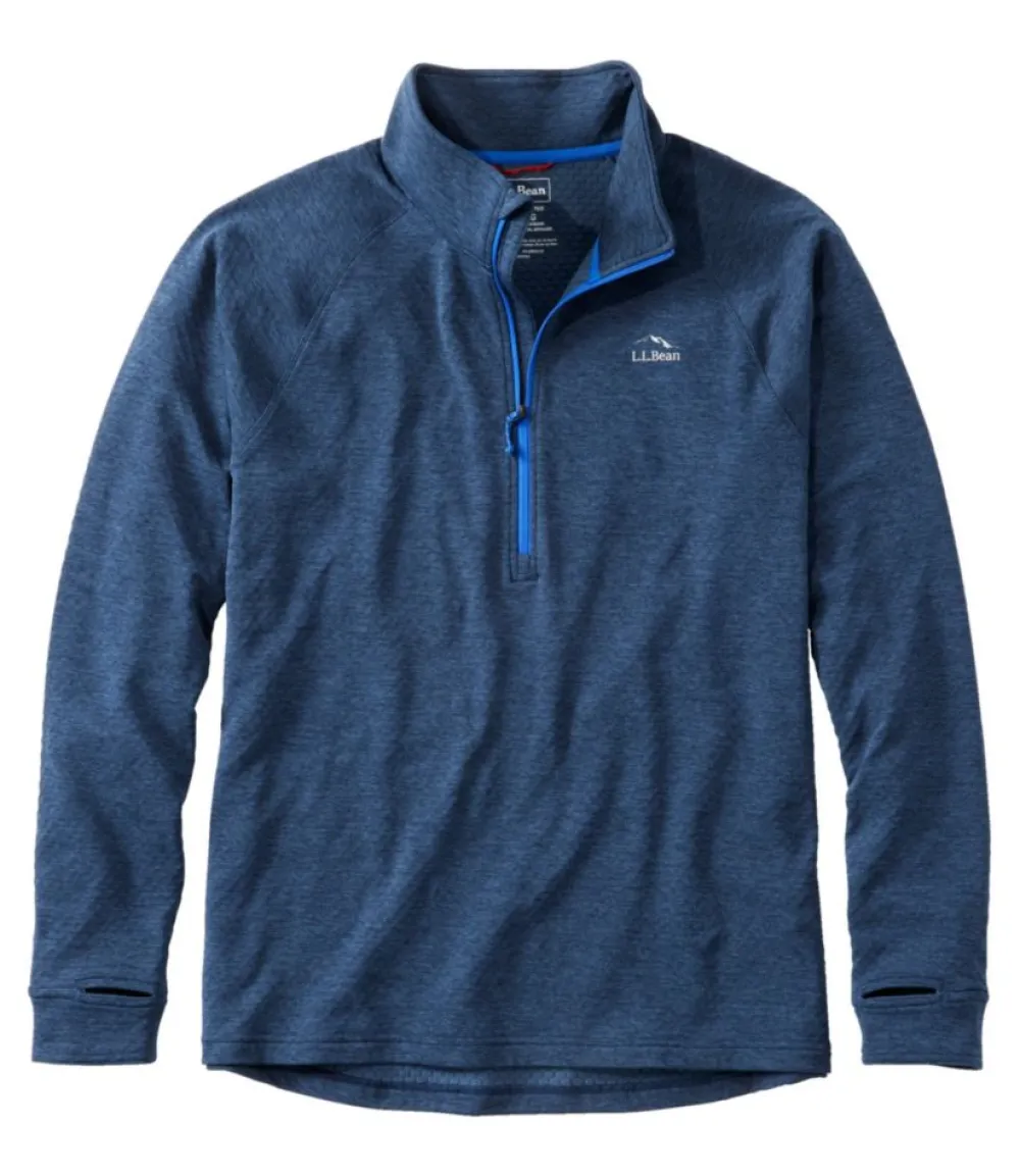 "Men's Adventure Grid Fleece, Quarter-Zip"-L.L.Bean Clearance