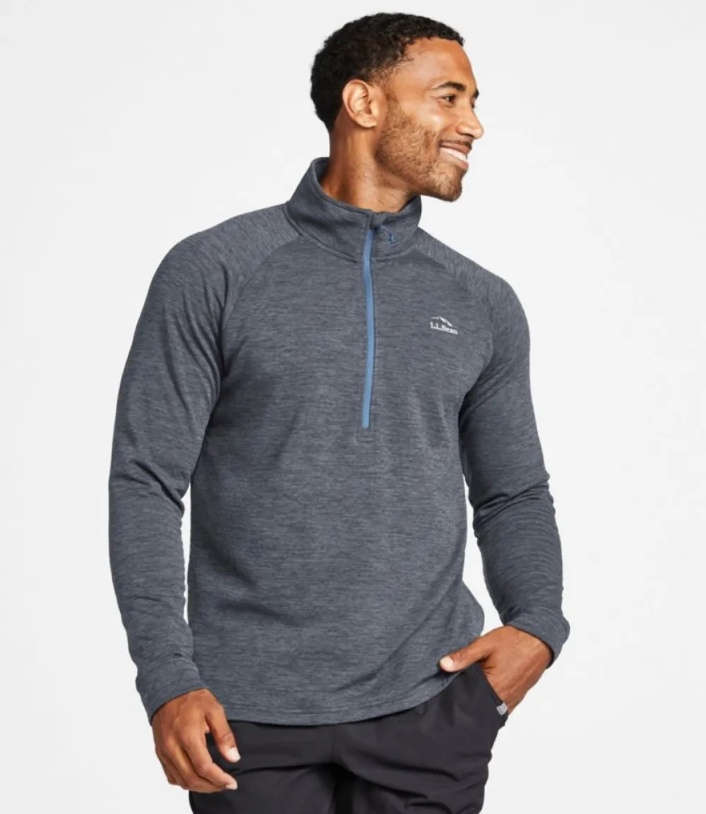 "Men's Adventure Grid Fleece, Quarter-Zip"-L.L.Bean Clearance