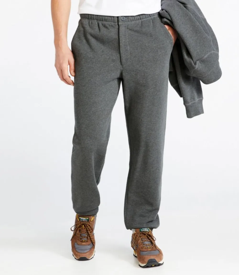 "Men's Athletic Sweats, Zip-Fly Sweatpants with Internal Drawstring"-L.L.Bean Best Sale