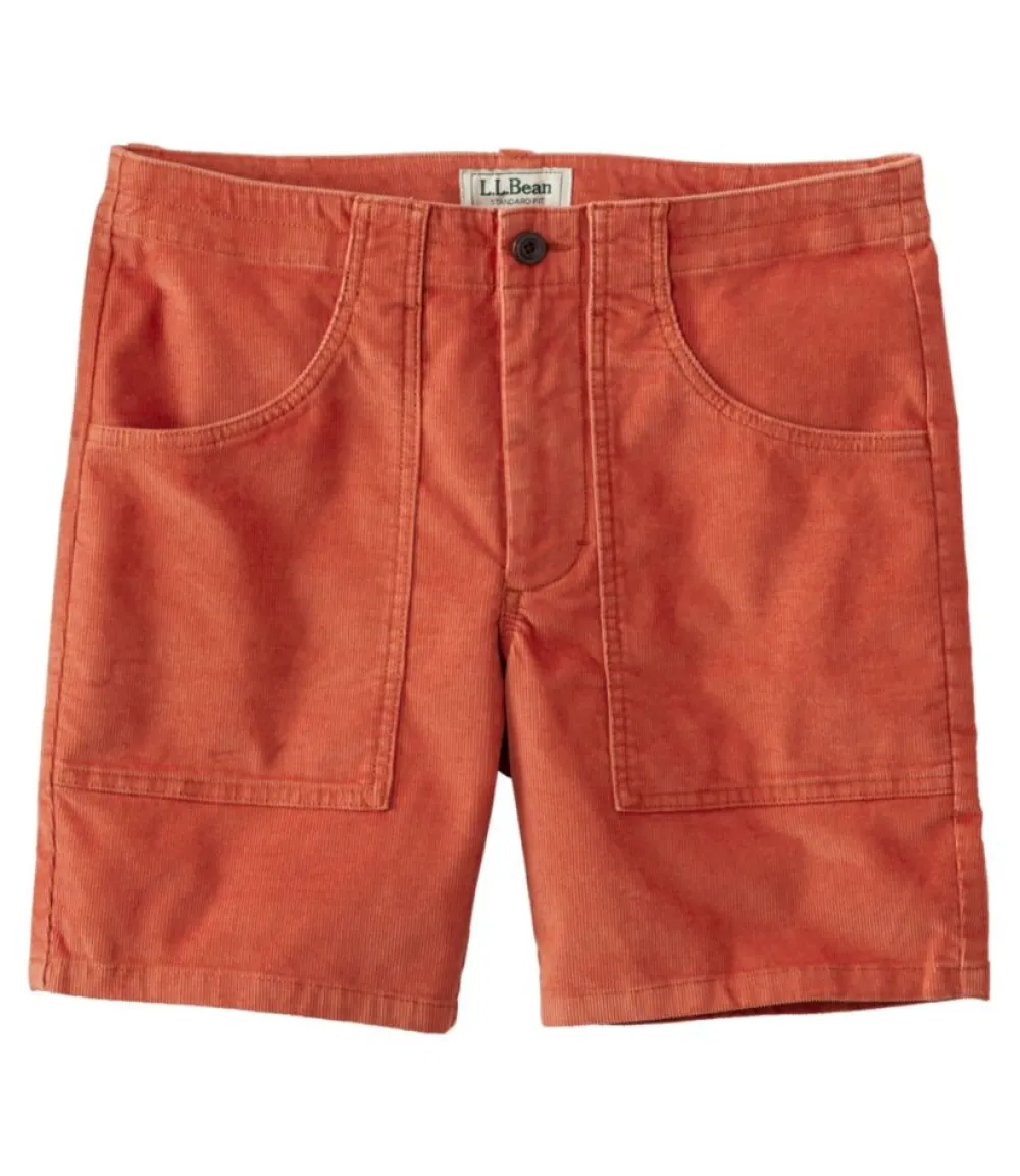 "Men's BeanFlex® Corduroy Shorts, 7""-L.L.Bean Outlet