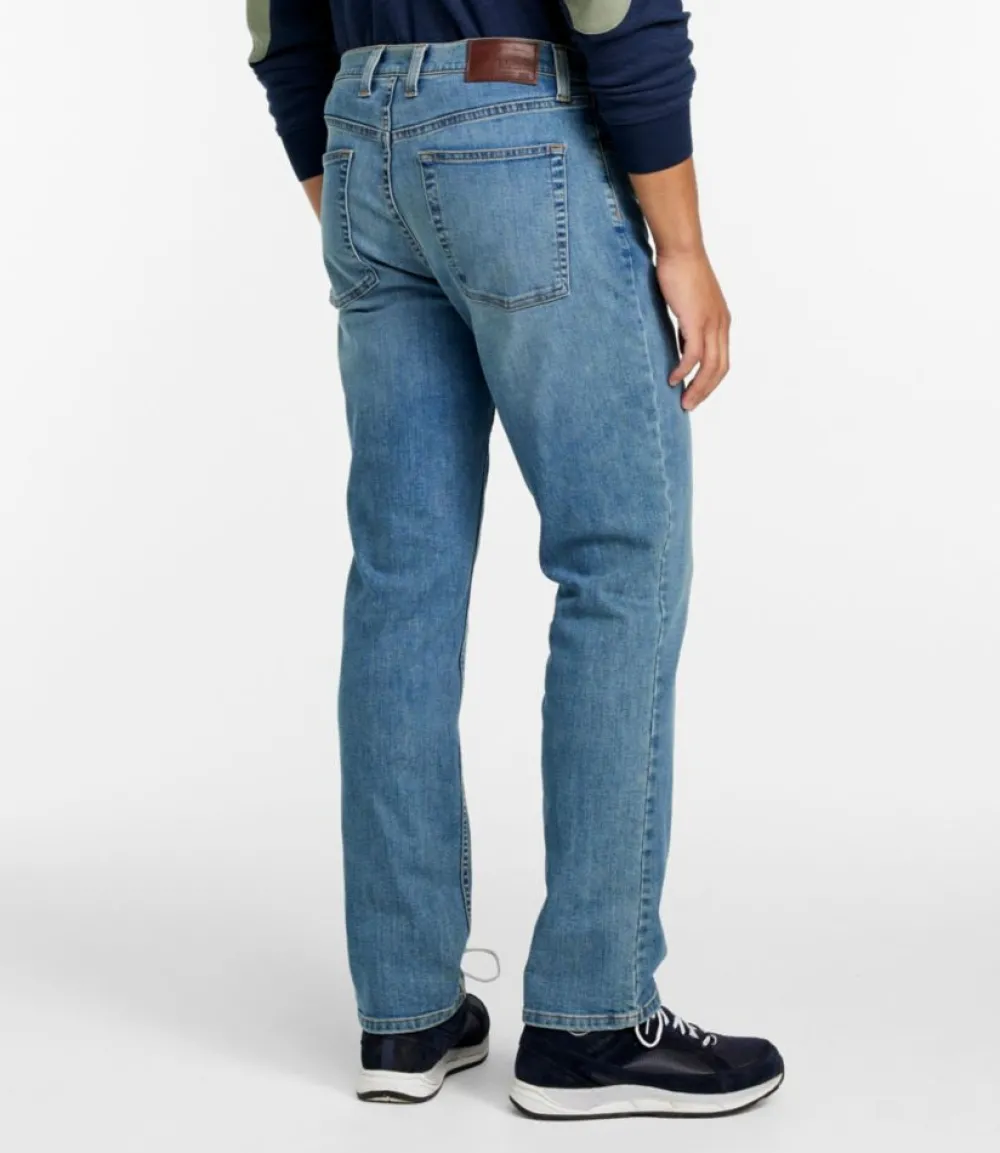 "Men's BeanFlex® Jeans, Classic Fit, Straight Leg"-L.L.Bean Store