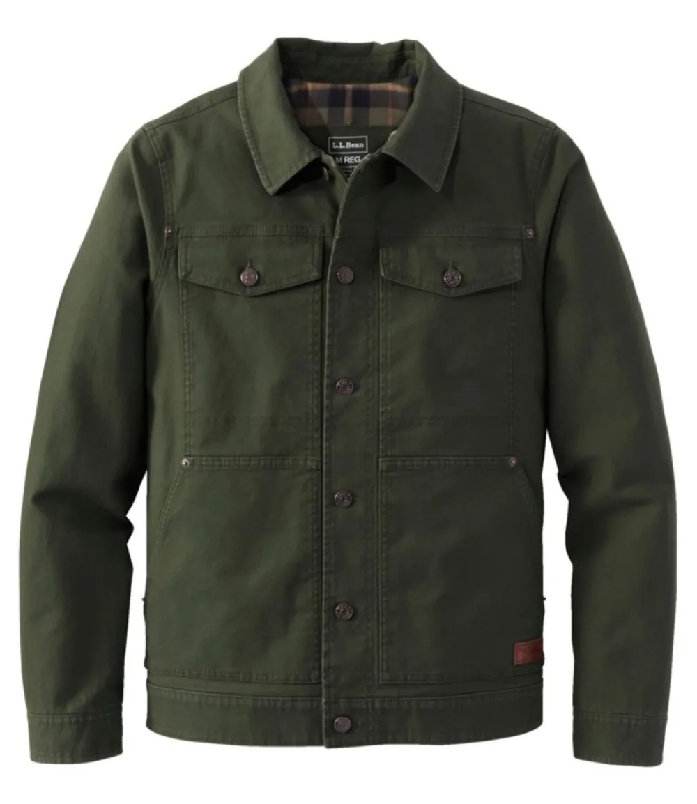 "Men's BeanFlex Utility Trucker Jacket"-L.L.Bean Outlet