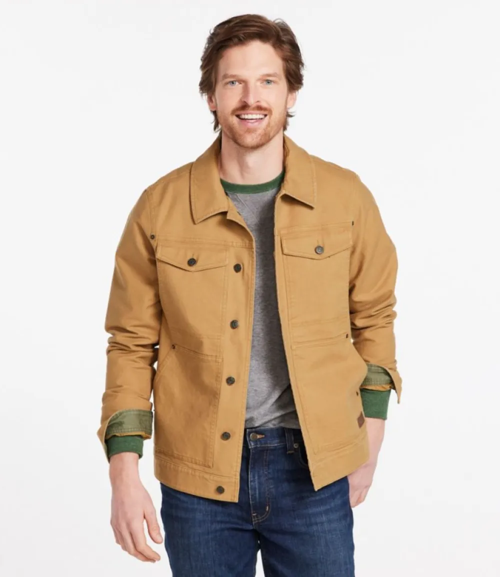 "Men's BeanFlex Utility Trucker Jacket"-L.L.Bean Outlet