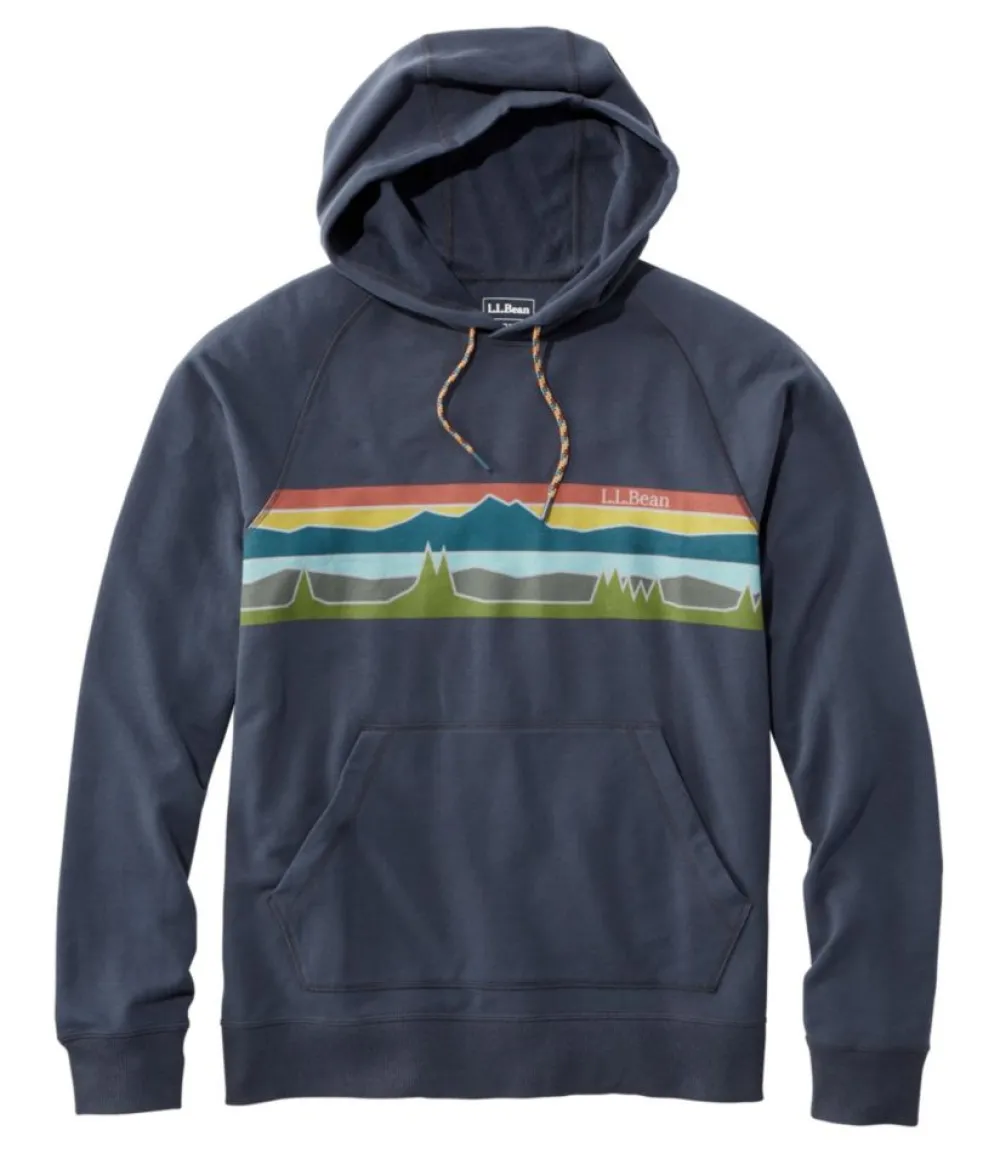 "Men's Bean's Comfort Camp Hoodie, Graphic"-L.L.Bean Best