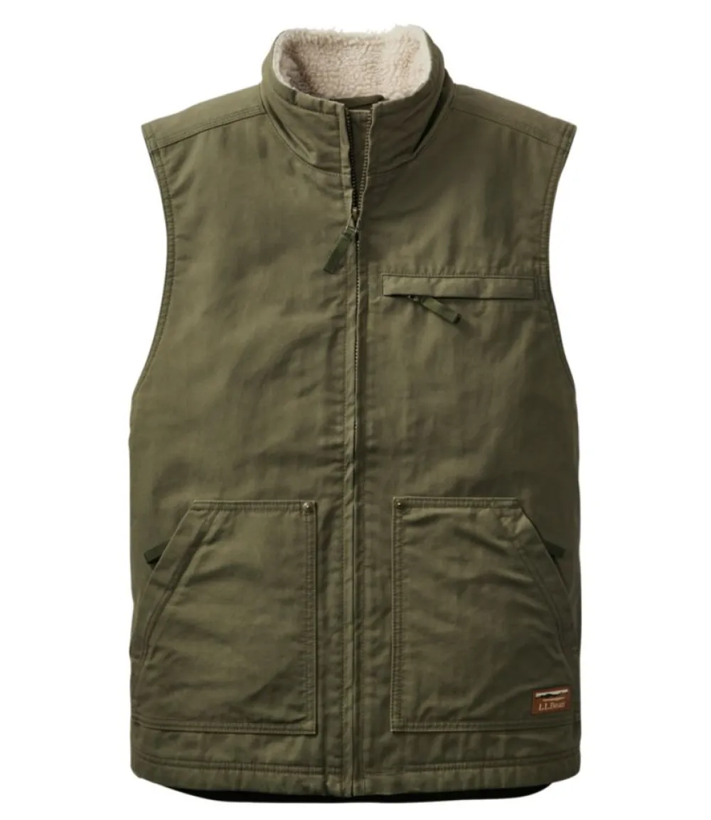 "Men's Bean's Insulated Utility Vest"-L.L.Bean Outlet