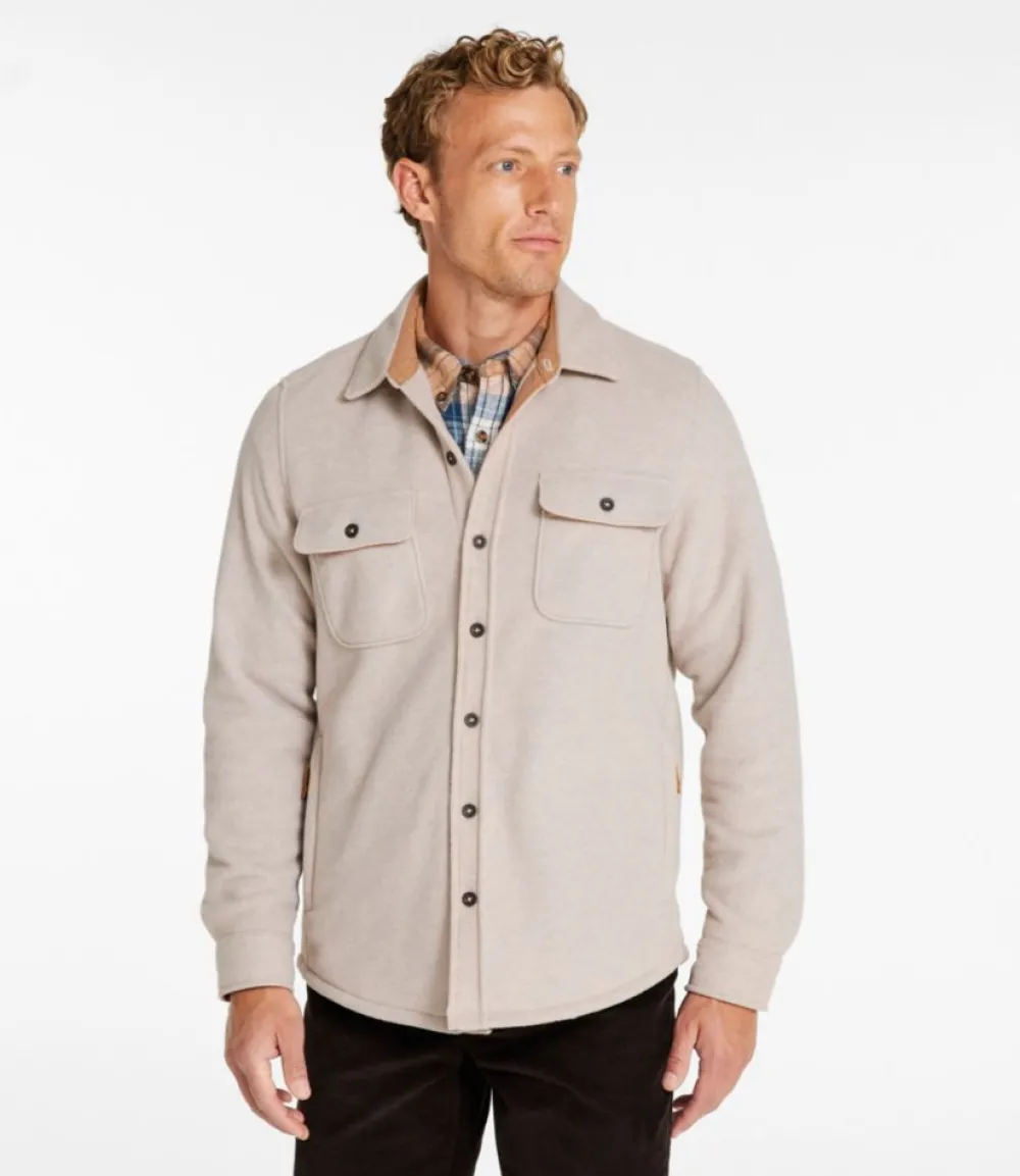 "Men's Bean's Mariner Fleece Shirt"-L.L.Bean Best